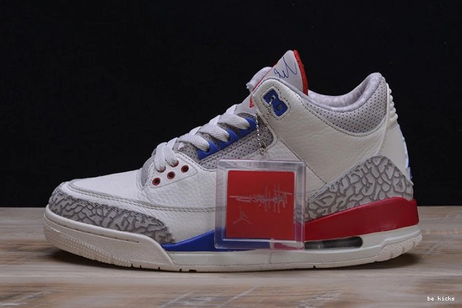 red game" "charity retro jordan air sail mens 3 136064-140 0509